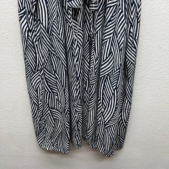 Terra & Sky Maxi Dress Women 4X Zebra Print Party Occasion Event Relaxed Comfort - Picture 5 of 15